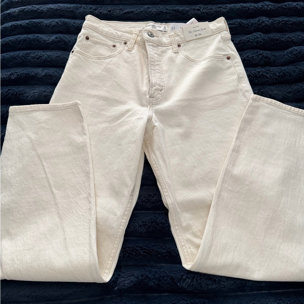 Abercrombie & Fitch High Rise Mom Jeans size 10L